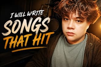 write a catchy original song tailored to your idea