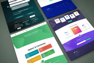 design website layout or mockup