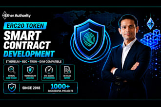 develop a secure erc20 token smart contract in solidity