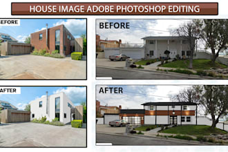 change house exterior color with realistic paint preview