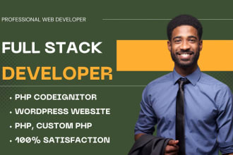 be expert in website development with CSS, HTML and apis in PHP codeignitor
