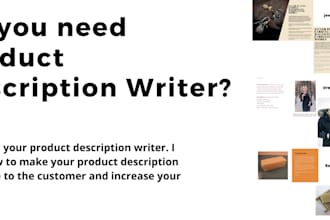 write engaging product description