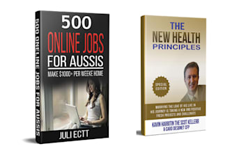 design an eye catching book cover or  e book cover design