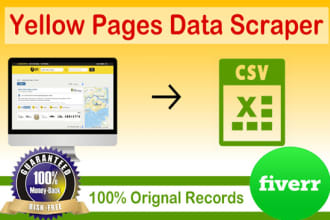 do scrap yellow pages to get email lists, number , address and more