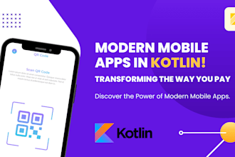 develop a fully functional android app with modern UI