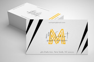 create custom double sided business card