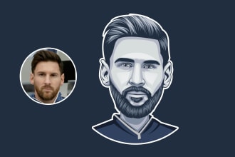 design awesome minimalist avatar in 24 hours