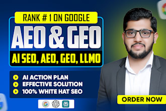 do ai SEO, GEO, and llmo optimization to rank your website on ai search engines