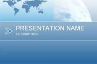 make a powerpoint template for you