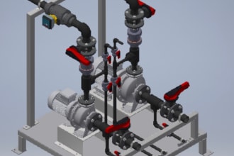 do piping 3d modeling with 2d drawings