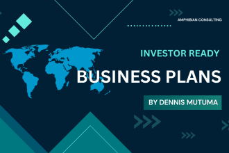 create an investor ready business plan for your business or startup
