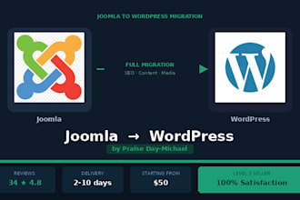 migrate joomla to wordpress