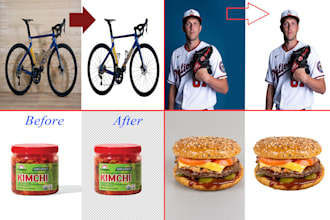 do cut out images or background removal and clipping path