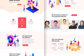 create website UI design in figma