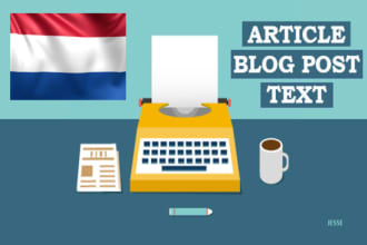 write the best dutch SEO blog, website content or landing page