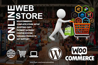 design wordpress ecommerce website