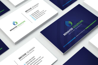 do stationery design and business cards