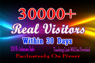 drive real,targeted 30k USA social,visitors to your website