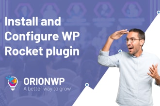 install wp rocket and speed up your wordpress website