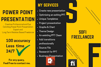 create a modern powerpoint presentation