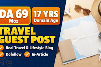 publish travel guest post on high da travel blog with dofollow backlink