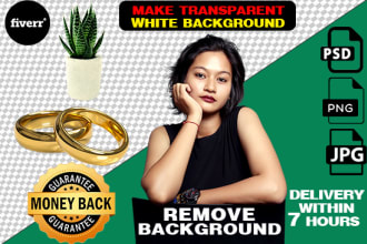 erase or remove image background and make transparent