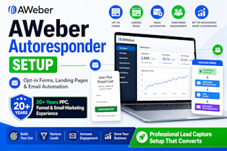 build your aweber lead capture and follow up system