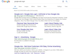 search display video campaign setup and promotion in google ads