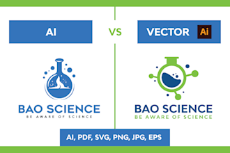 professionally refine and enhance your ai generated logo