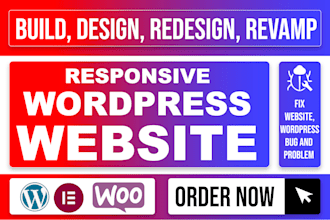 build your wordpress ecommerce, business and blog website