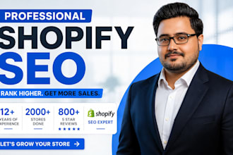 do shopify SEO expert services to boost google rankings and sales
