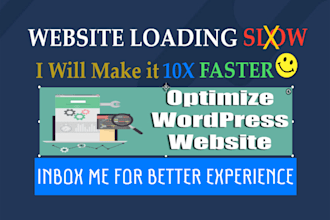 speedup and optimize wordpress website