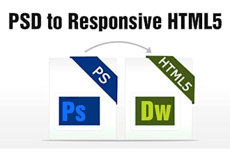 do psd to div html css with validate by w3c within 24hrs