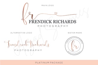 create stunning feminine, signature logo with source file