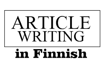 write articles in finnish
