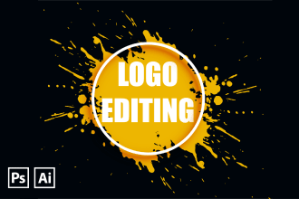 do logo modification  recoloring vectoring