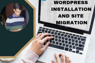 provide assistance in wordpress installation