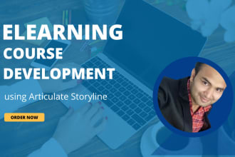 develop elearning course in scorm or aicc