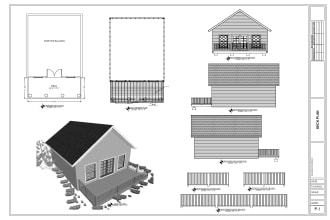 do 2d and 3d deck, porch plan, and design for city permits