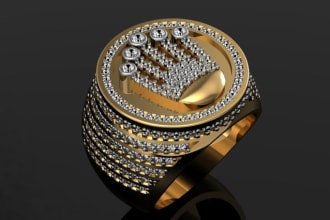 do any cad 3d jewelry modeling I am expert in it