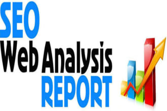 create a full SEO report of your website