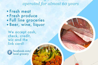 design a custom flyer or poster