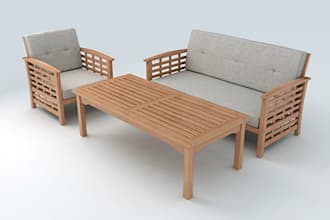 do 3d modeling of furniture product