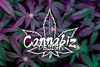 create any kind of graphic design for cannabis business