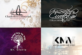 do unique modern minimalist and quality logo creation