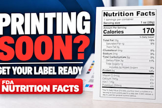 create your fda nutrition facts label