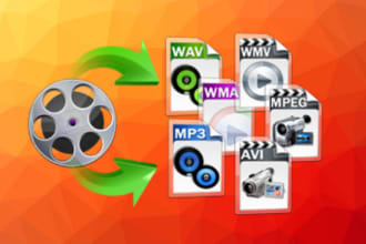 convert video or audio files to mp3 mp4 wma avi
