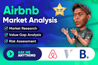 provide a detailed airbnb market analysis and live recorded feedback