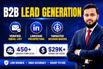 provide targeted b2b lead generation with verified email list