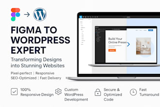 convert figma to wordpress website